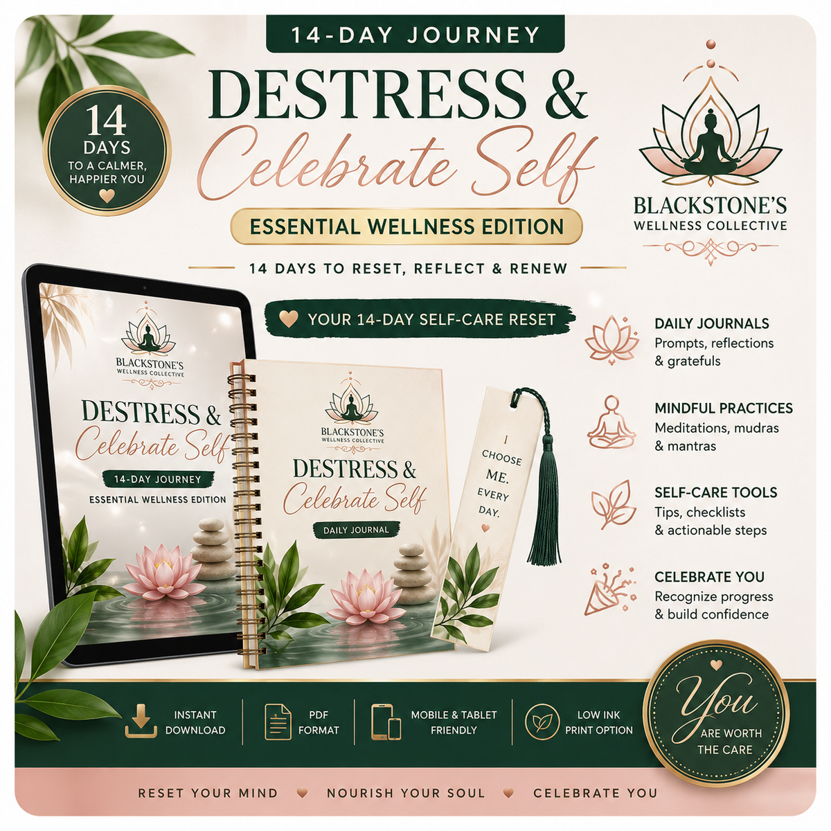 Blackstone's Wellness Collective Essential Wellness Edition-14 Day Journey